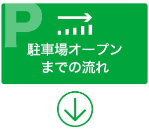 駐車場オープンまでの流れ